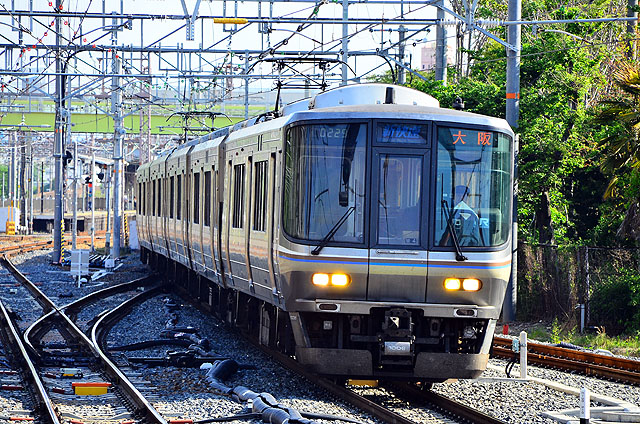 JR 看板 鉄道部品 JR京都線 新大阪　京都 4K / JR西日本 京都駅 金沢・山陰（鳥取・天橋立・舞鶴）・関西